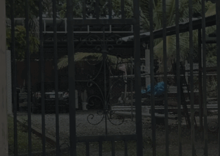 image of gated area in panama